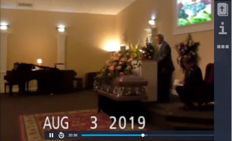 Live Stream Funeral Services