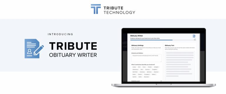 Tribute Technology AI Obits