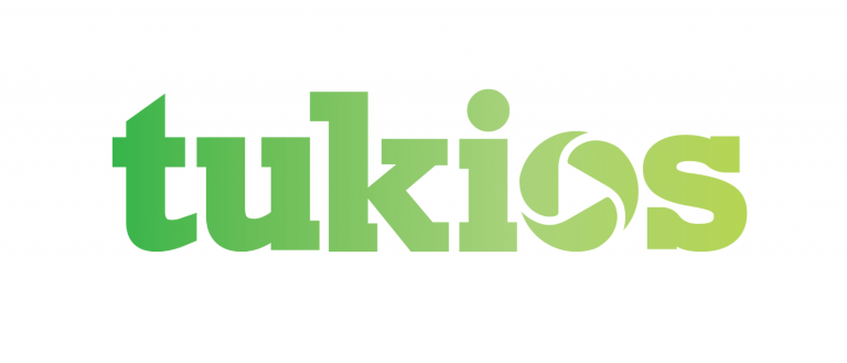Tukios gradient logo