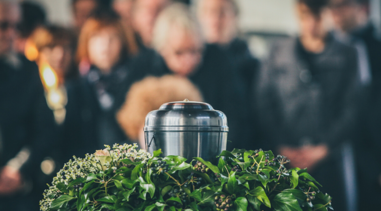 CANA Cremation Insights Urn at Service